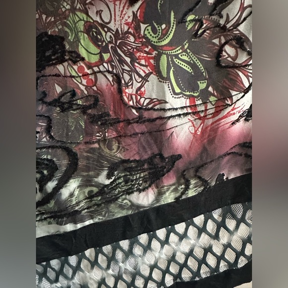 ✨ Gorgeous Minkas Multimedia Elements Tie Dye Cardigan Size L - Picture 10 of 13